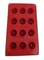 Multi-Purpose 12-Flower Non-Stick Silicone Mold for Chocolate, Candy, Sugar Craft, Jelly, Pudding, and Cake Baking &amp; Decorations