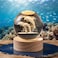 3D Crystal Ball Dolphin Lamp – LED Night Light Desk Decor

