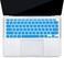 USA Version English Language Silicone Keyboard Cover Compatible for MacBook Air 13" 2020 M1 Chip Model A2179/A2337 With Touch ID, Dust/Spill Protection, Easy Install &amp; Washable Protector, Sky Blue