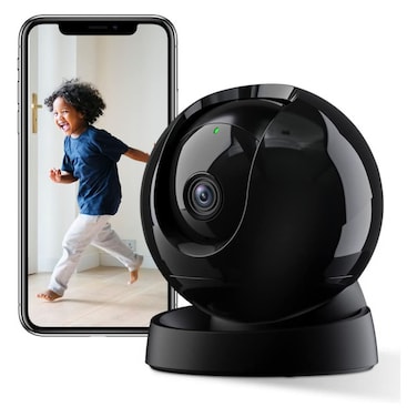 Imou 2024 3K (5MP) Indoor WiFi Surveillance Camera, 360° Connected Camera, Wireless IP Camera, Human/Animal AI Detection, Smart Tracking, Private Mode, Two Way
