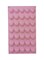 35-Cavity Heart Shaped Cookie Mold, Pink Silicone Baking Mould