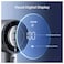 JisuLife Handheld Fan Pro1S (New Version) Dark Grey – 100-Speed Portable Turbo Fan with Fast Charging & Long Battery Life