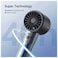 JisuLife Handheld Fan Pro1S (New Version) Dark Grey – 100-Speed Portable Turbo Fan with Fast Charging & Long Battery Life