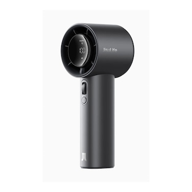 JisuLife Handheld Fan Pro1S (New Version) Dark Grey – 100-Speed Portable Turbo Fan with Fast Charging & Long Battery Life