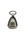 Beautiful Car Logo Key Chain Ring Silver Plated Metal Chrome Finish Stainless Steel