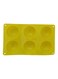 Silicone 6 Cavity Half Ball Sphere Cake Mold, Yellow Silicone Mould