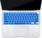 USA Version English Language Silicone Keyboard Cover Compatible for MacBook Air 13&quot; 2020 M1 Chip Model A2179/A2337 With Touch ID, Dust/Spill Protection, Easy Install &amp; Washable Protector, Dark Blue
