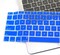 USA Version English Language Silicone Keyboard Cover Compatible for MacBook Air 13&quot; 2020 M1 Chip Model A2179/A2337 With Touch ID, Dust/Spill Protection, Easy Install &amp; Washable Protector, Dark Blue