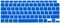 USA Version English Language Silicone Keyboard Cover Compatible for MacBook Air 13&quot; 2020 M1 Chip Model A2179/A2337 With Touch ID, Dust/Spill Protection, Easy Install &amp; Washable Protector, Dark Blue