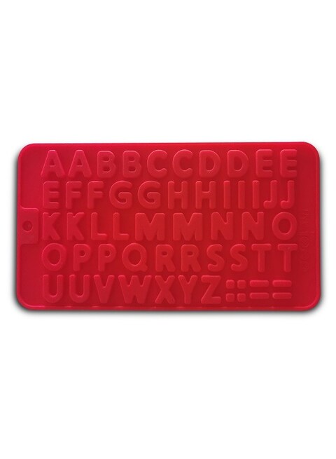 High-Quality Silicone Alphabet Chocolate Mold Set &ndash; Easy-to-Use Molds for Crafting Custom Lettered Chocolates and Cake Decorations