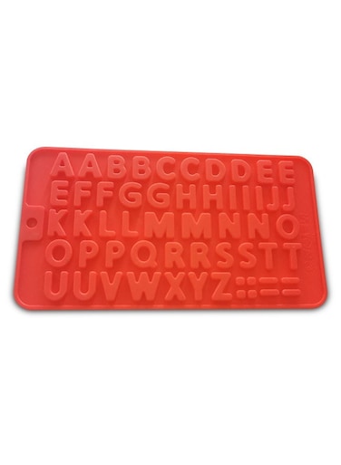 High-Quality Silicone Alphabet Chocolate Mold Set &ndash; Easy-to-Use Molds for Crafting Custom Lettered Chocolates and Cake Decorations