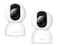 XIAOMI Smart Camera C400 4MP, 360&deg; Rotation AI Human Detection 2.4GHz/5GHz Wi-Fi Support Compatible with Alexa White (2 Set)