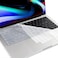 US Version Skin Keyboard Cover for MacBook Air 15/13.6" 2022,2023 Model A2941/A2681 &amp; MacBook Pro 14" 2023,2022, Model A2442, A2779 M1 &amp; MacBook Pro 16" 2023,2022, Model A2485,A2780 M1, Clear