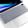 US Version Skin Keyboard Cover for MacBook Air 15/13.6" 2022,2023 Model A2941/A2681 &amp; MacBook Pro 14" 2023,2022, Model A2442, A2779 M1 &amp; MacBook Pro 16" 2023,2022, Model A2485,A2780 M1, Clear