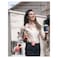 JISULIFE Portable Necklace Fan with 100 Speeds, 40000RPM, Digital Display, 4500mAh Personal Waist Fan for 16H Cooling, Clip-On Wearable Design for Outdoor Travel, Fashionable Gift for Women(Pink)