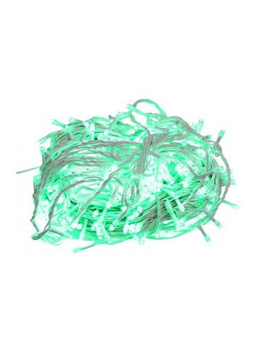 LED String Lights, 50 Metres, 480 Crystal Decorative Bulbs, Green