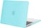 Hard Shell Case Cover Compatible with MacBook Pro 14-Inch Release 2024/2023/2022/2021 Model:- M3 A2918/A2992, M2 A2779, M1 A2442 Pro/ Max Chip with Touch ID, Turquoise