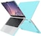 Hard Shell Case Cover Compatible with MacBook Pro 14-Inch Release 2024/2023/2022/2021 Model:- M3 A2918/A2992, M2 A2779, M1 A2442 Pro/ Max Chip with Touch ID, Turquoise