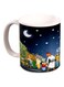 Ceramic Ramadan Kareem Printed Mug Blue/White/Green