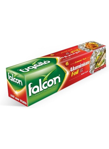 Falcon Pack Heavy Duty Aluminium Foil 30 CM x 1.8 Kg Silver