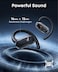 Soundcore V40i by Anker, Open-Ear Headphones, Crystal Clear Design, 4 Adjustable Positions for Every Ear Size, Richer Bass, IP55, 21-Hour Playtime, AI Clear Calls, Bluetooth 5.4, App Control