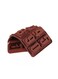 Numeric Silicone Mold, Brown Silicone Baking Mould