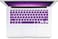 US Layout Arabic English Keyboard Cover for Older Version MacBook Pro 13"/15" (A1278/A1286)&amp; Macbook Retina 13"/15" (A1425/A1502/A1398)&amp; Older Version MacBook Air 13" (A1369/A1466) Purple Color