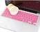 US Layout English Keyboard Cover for Older Version MacBook Pro 13"/15" (A1278/A1286) &amp; Macbook Retina 13"/15" (A1425/A1502/A1398) &amp; Older Version MacBook Air 13" A1369/A1466, Pink
