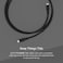 Belkin BoostCharge Flex Silicone USB C charger cable, USB-IF certified USB type C to USB type C charging cable for iPhone 16, 15, Galaxy S24, S23, iPad, MacBook, Note, Pixel and more - 1M, Black
