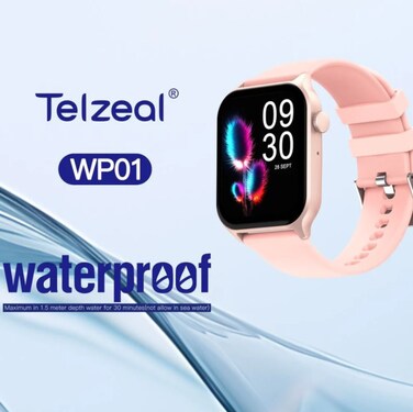 Telzeal WP01 Smart Watches with Waterproof