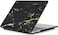 Plastic Hard Shell Case Cover Compatible with MacBook Pro 13-Inch with/without Touch Bar &amp; Touch ID Model:- A2338 M2/M1 A2251/A2289/A2159/A1989/A1708/A1706, Release 2016 to 2022, Black Gold Marble
