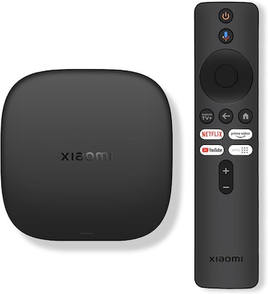 Xiaomi TV Box S 3rd Gen - 4K UHD, Google TV, 32GB Memory, Dolby Vision &amp; Atmos, WiFi 6, HDMI 2.1, Fast Streaming, Compact and Powerful