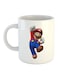 Super Mario Coffee Mug White/Blue/Red