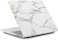 Protective Hard Shell Case Cover Compatible with New Version MacBook Air 13-Inch with Retina Display &amp; Touch ID Model:- A2337 M1/A2179/A1932, Release 2018/2019/2020/2021, White Marble