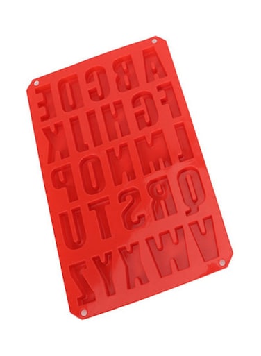 Alphabet-Shaped Pudding Baking Tray, Personalized Letter Pudding Molds for Baking