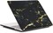 Protective Hard Shell Case Cover Compatible with New Version MacBook Air 13-Inch with Retina Display &amp; Touch ID Model:- A2337 M1/A2179/A1932, Release 2018/2019/2020/2021, Black Gold Marble