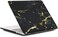 Protective Hard Shell Case Cover Compatible with New Version MacBook Air 13-Inch with Retina Display &amp; Touch ID Model:- A2337 M1/A2179/A1932, Release 2018/2019/2020/2021, Black Gold Marble