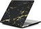 Protective Hard Shell Case Cover Compatible with New Version MacBook Air 13-Inch with Retina Display &amp; Touch ID Model:- A2337 M1/A2179/A1932, Release 2018/2019/2020/2021, Black Gold Marble