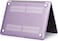 Hard Shell Case &amp; US Layout English Keypad Cover Compatible for MacBook New Pro 13" with Touch Bar and Touch ID, Model A1706/A1708/A2159/A1989, Release in 2016/2017/2018, Purple