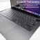 EU/UK Version Clear Skin Keyboard Cover for MacBook Air 15.3" M2 A2941/Air 13.6" M2 A2681, MacBook Pro 14.2"/16.2" 2023-2021 M3/M2/M1, A2918/A2992/A2779/A2442/A2991/A2780/A2485, Clear/White