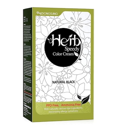 DONGSUNG HERB SPEEDY HAIR COLOR CREAM DARK BROWN