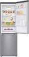 LG 459 Liter Bottom Freezer Refrigerators Inverter Linear Compressor Color Silver Model - GCB459NLHM (International Version)