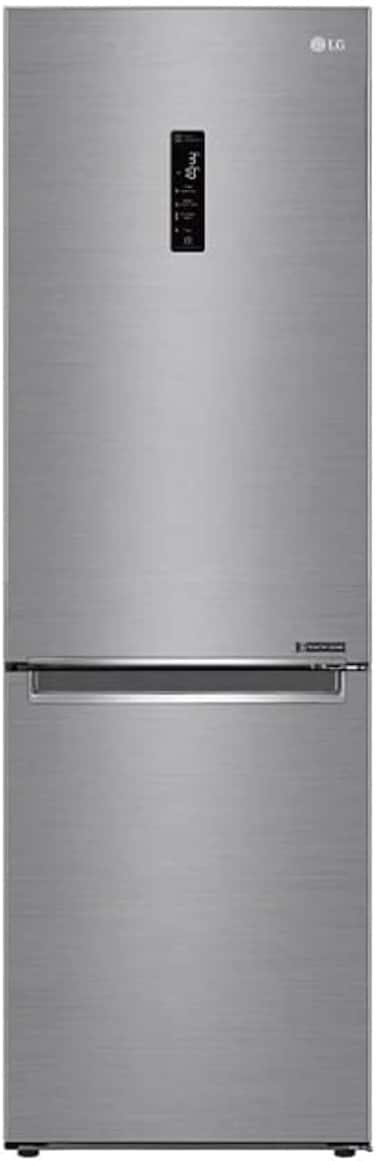 LG 459 Liter Bottom Freezer Refrigerators Inverter Linear Compressor Color Silver Model - GCB459NLHM (International Version)