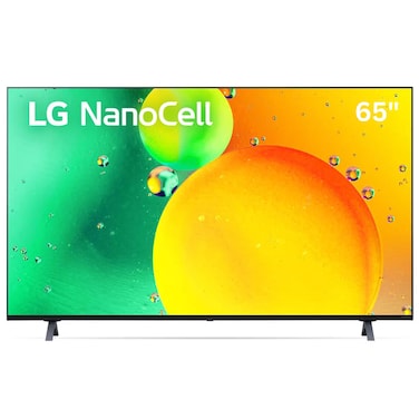 65-Inch NanoCell 4K Smart TV (NANO75), &alpha;5 Gen5 AI Processor, webOS 22, HDR10 Pro, AI Sound Pro, Game Optimiser, HGiG, ALLM, 60Hz &ndash; 2022 Model