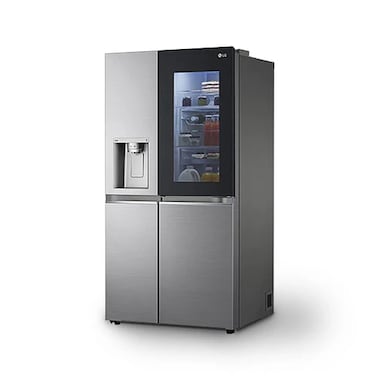 LG Refrigerator Side by Side LINEAR Cooling Inverter Compressor Silver Colour Model-GRX267CSHS