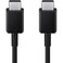 Samsung USB-C to USB-C Cable, Super Fast Charging 2.0, Max 45W Output, 3A Current, Up to 480Mb/s Data Transfer, 1.8m Length, 60W Power Delivery, Durable &amp; Reliable - Black
