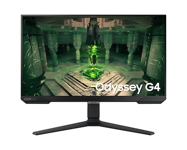 SAMSUNG 25 inch Odyssey 240hz Gaming monitor with IPS and 1ms GTG, UltraWide Gaming View (21:9), Ergonomic stand (Tilt,Swivel,Pivot, Height), G-Sync Compatible, 2xHDMI 2.0 Black - LS25BG402EMXUE