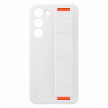 Samsung Galaxy S23 Plus Silicone Grip Case- White