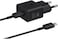 Samsung 25 Watt Charging Adapter with USB-C Cable - Black (International Version)
