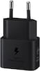 Samsung 25 Watt Charging Adapter with USB-C Cable - Black (International Version)